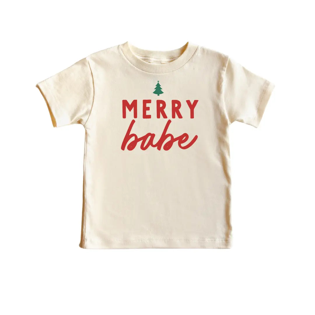 Merry Babe Tree Tee