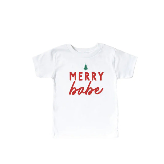 Merry Babe Tree Tee