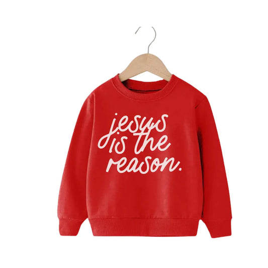 Jesus is the Reason Kids Pullover