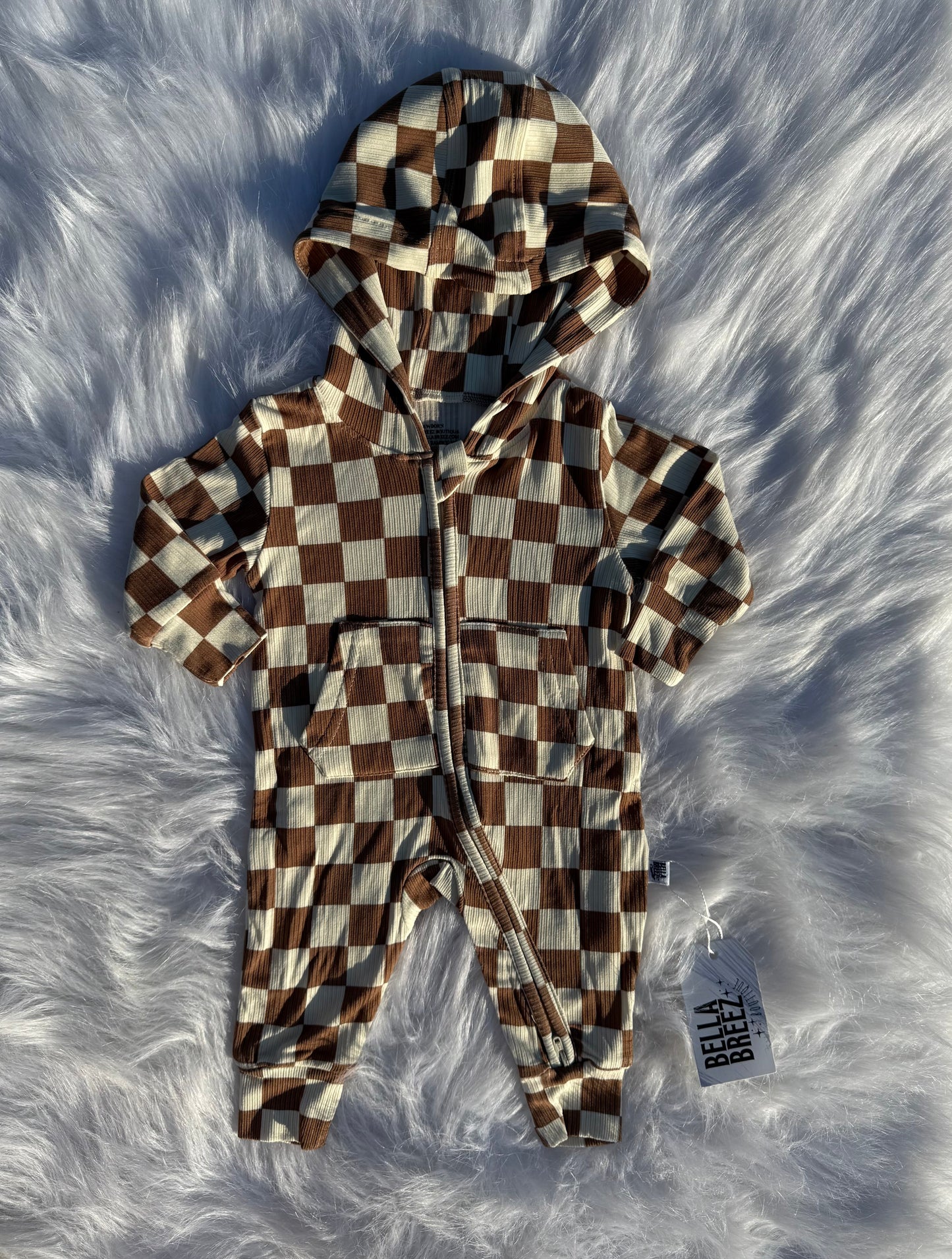 Hooded Bamboo Rompers (3 options)
