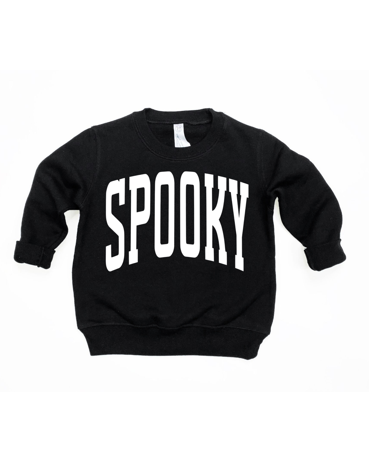 SPOOKY Varsity Kids Sweatshirt