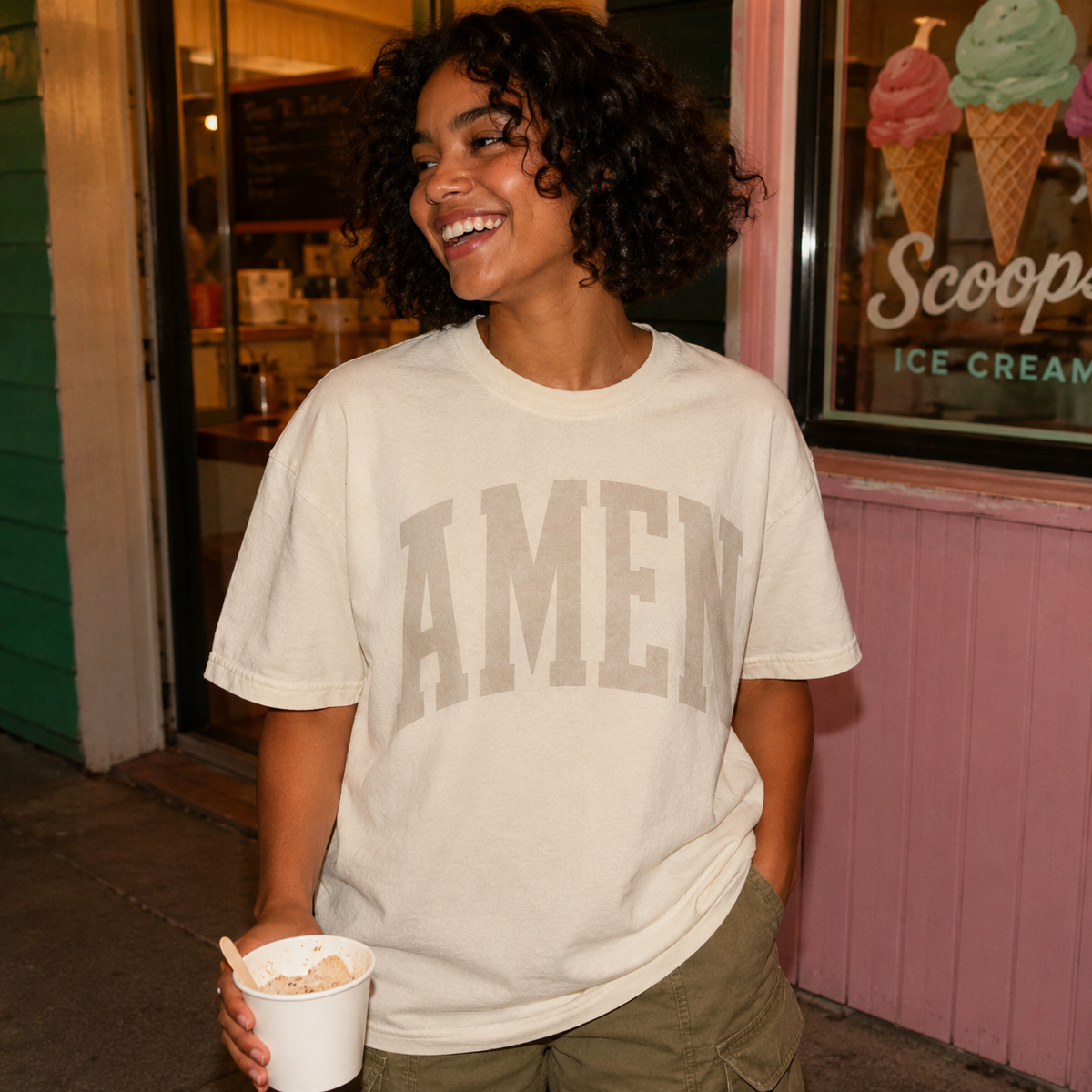 AMEN Varsity Tee
