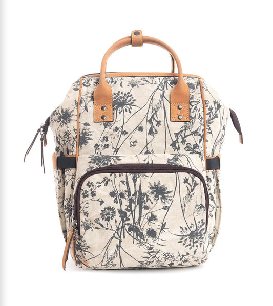 Myra Mesa Flowers Diaper Bag