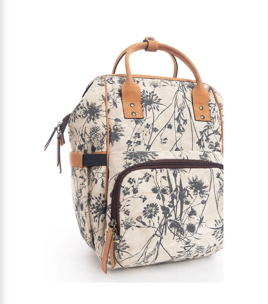 Myra Mesa Flowers Diaper Bag