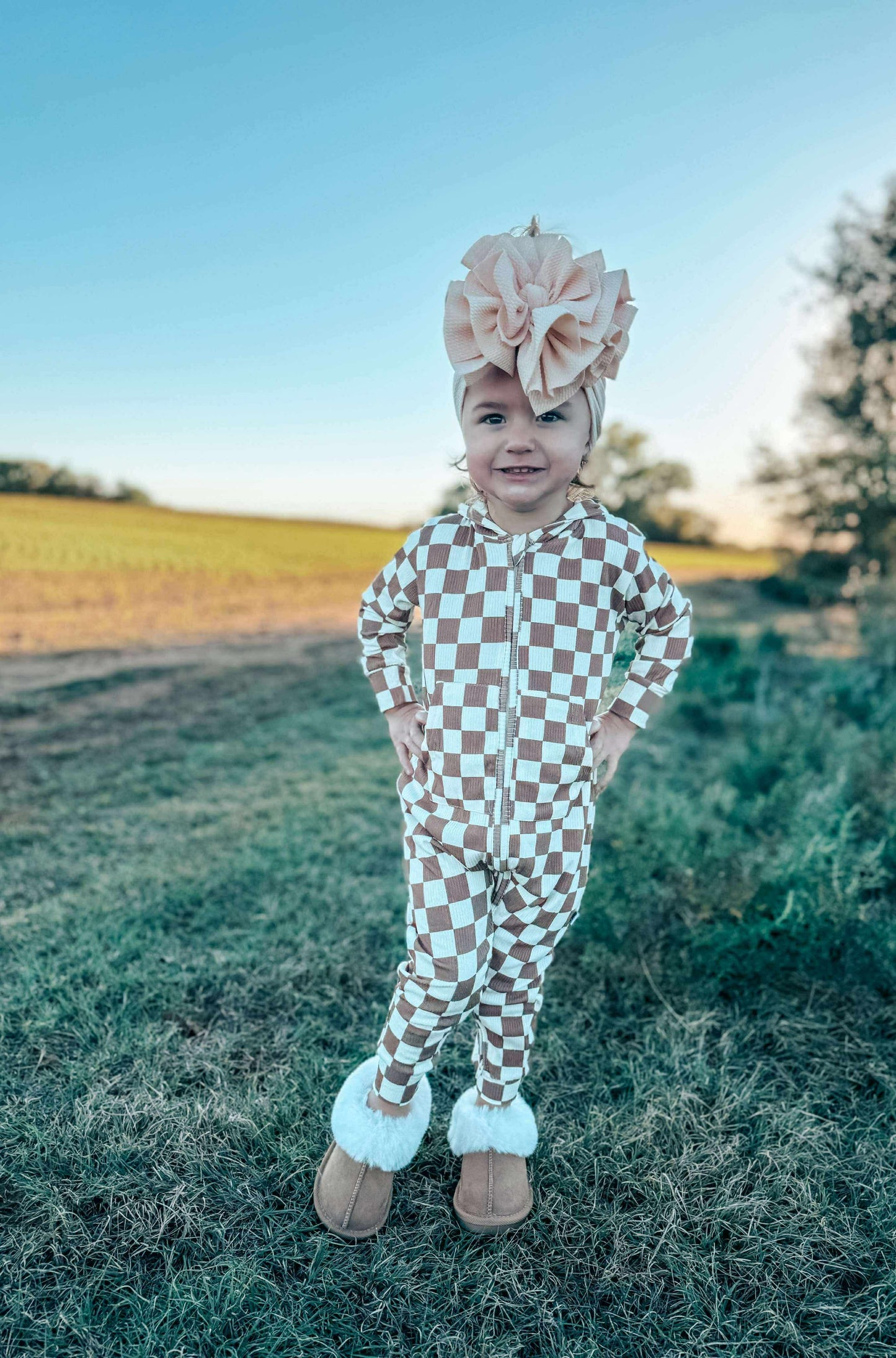 Hooded Bamboo Rompers (3 options)