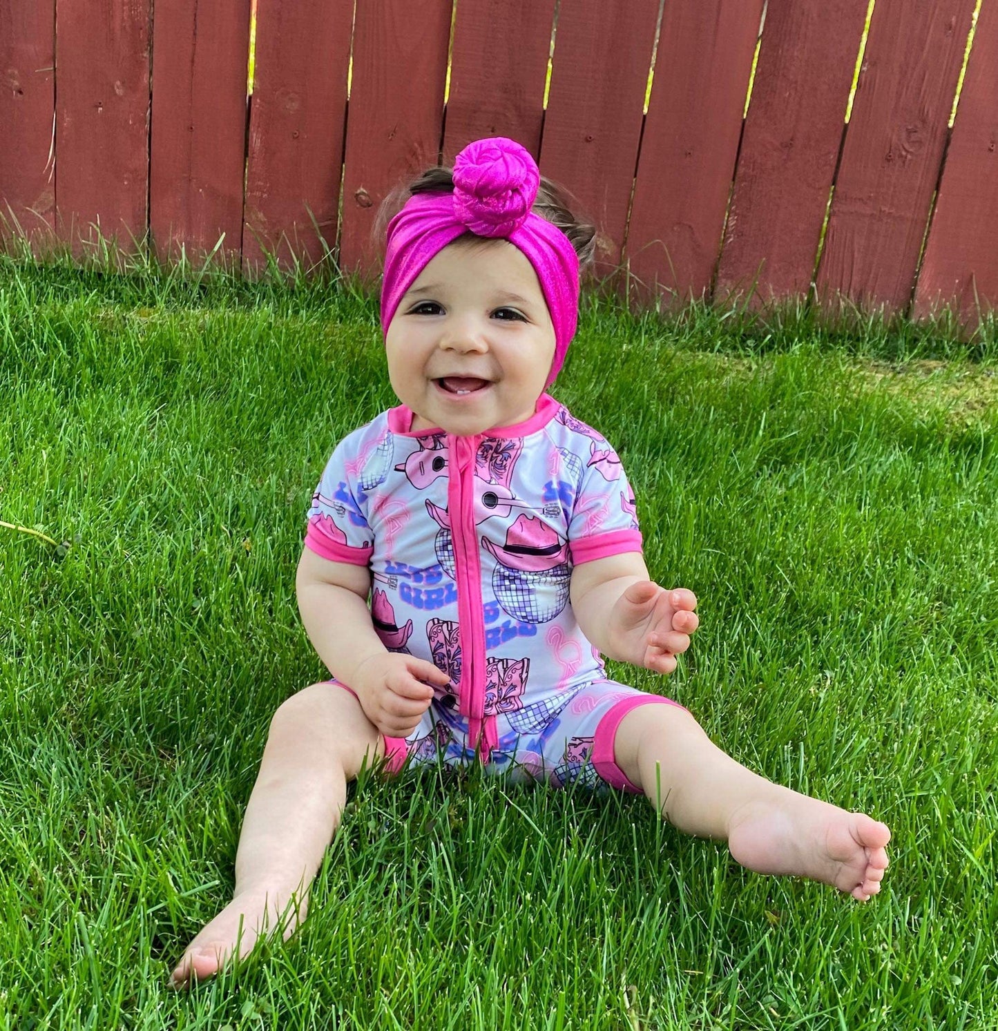 3T Let’s Go Girls Bamboo Shortie Romper (FINAL SALE)