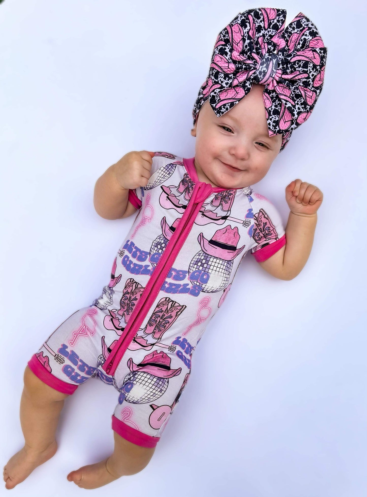 3T Let’s Go Girls Bamboo Shortie Romper (FINAL SALE)