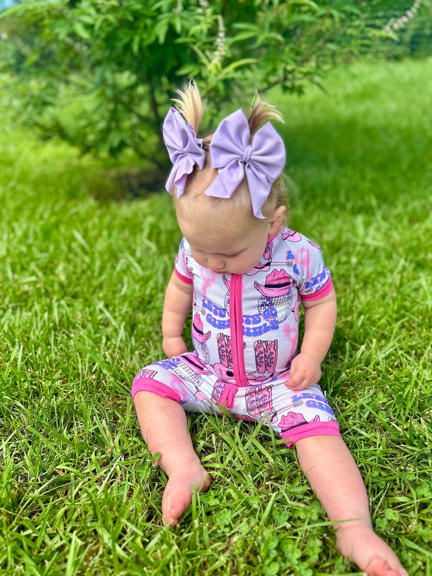 3T Let’s Go Girls Bamboo Shortie Romper (FINAL SALE)