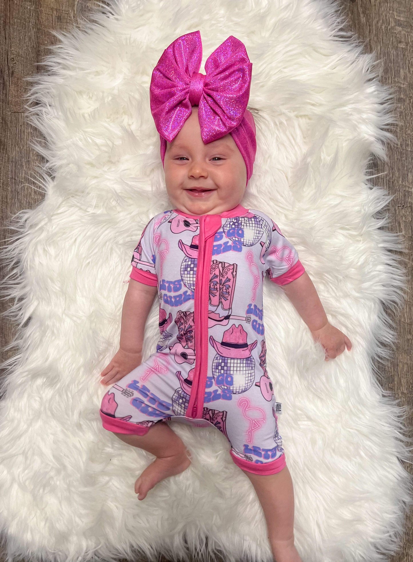 3T Let’s Go Girls Bamboo Shortie Romper (FINAL SALE)