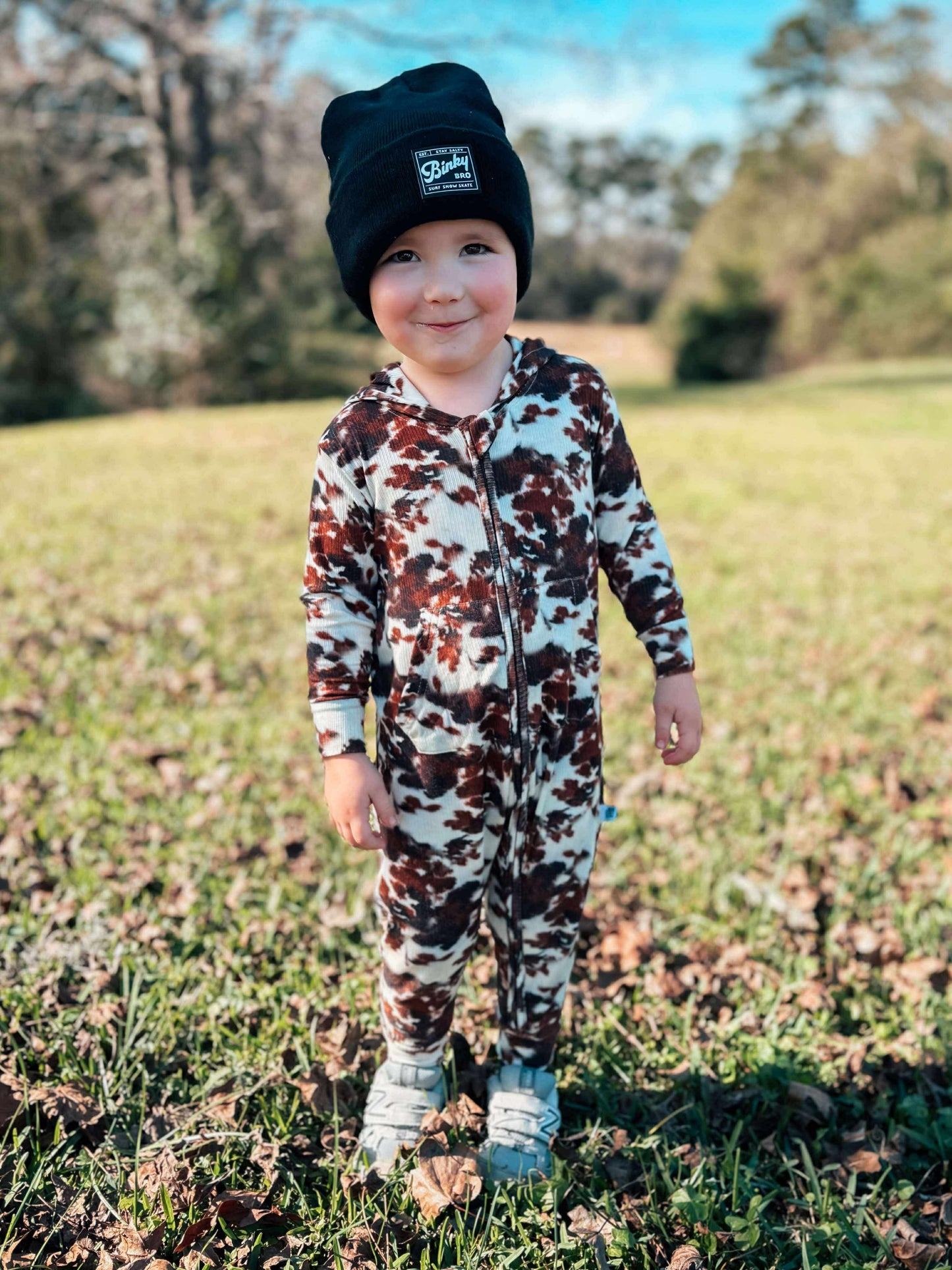Hooded Bamboo Rompers (3 options)