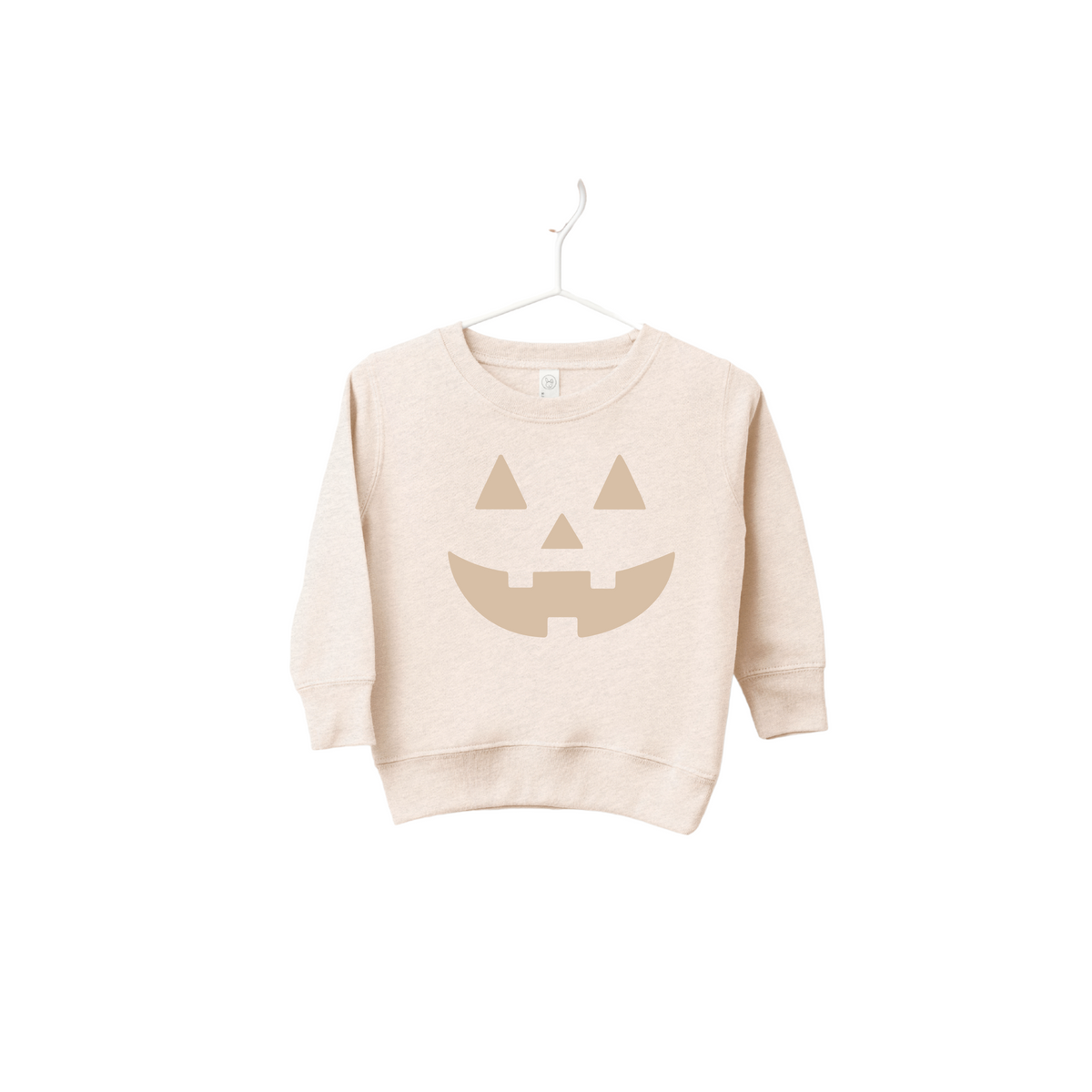 Neutral Jack-O-Lantern Baby/Kids Halloween Pullover
