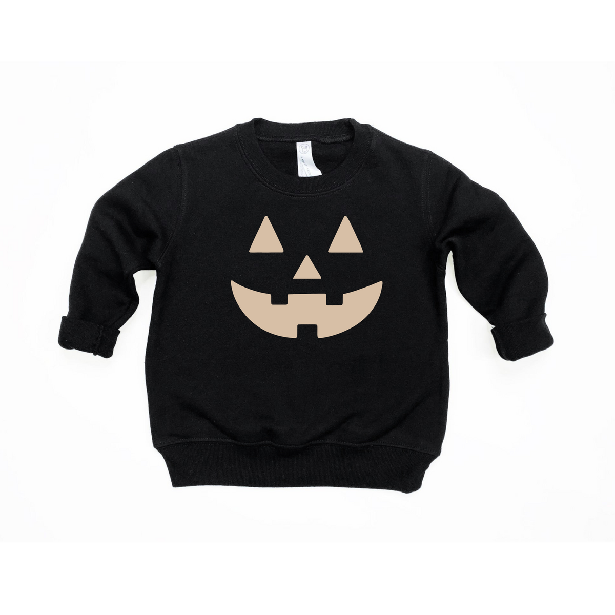 Neutral Jack-O-Lantern Baby/Kids Halloween Pullover