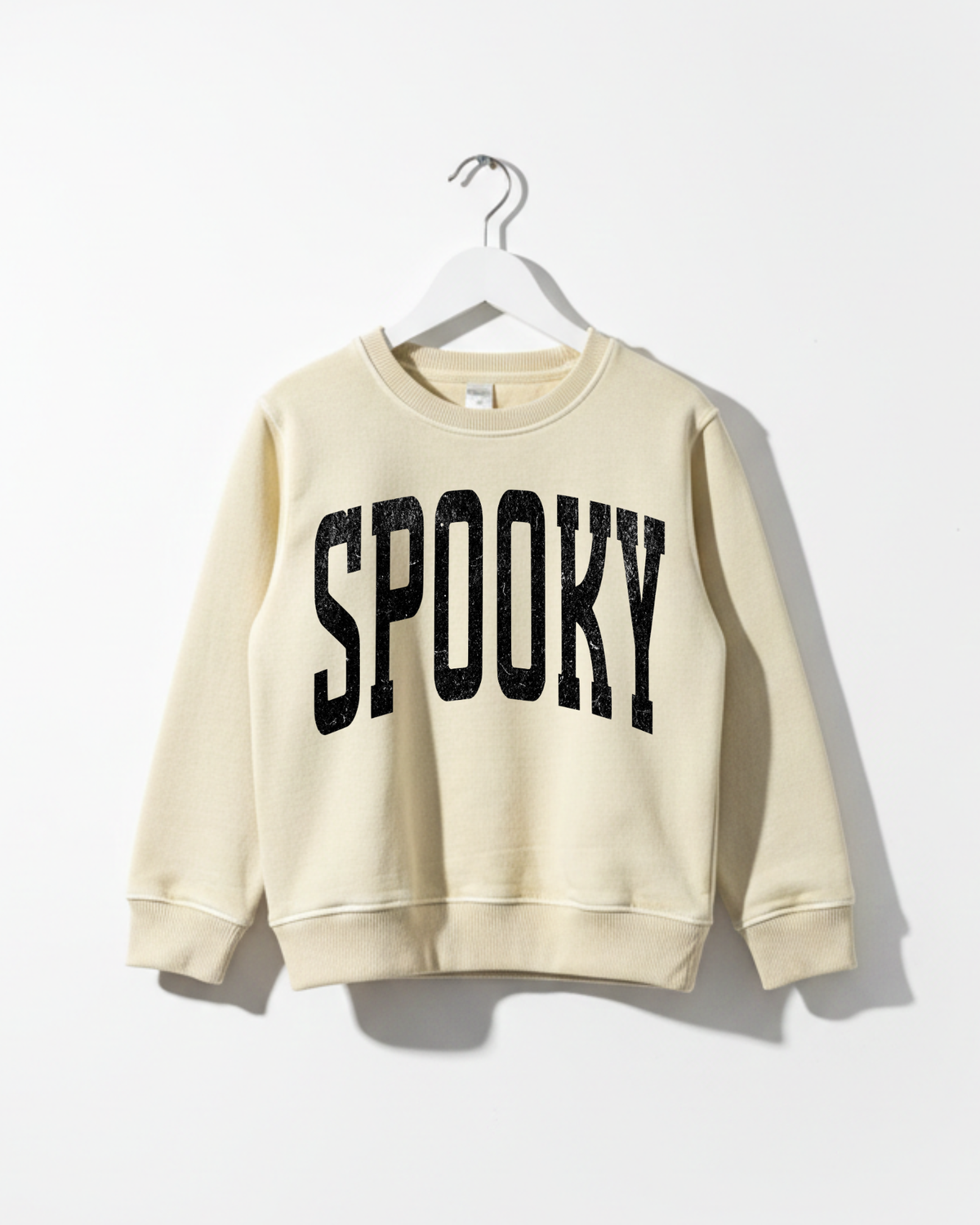 SPOOKY Varsity Kids Sweatshirt